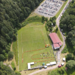 Blick von oben auf die HTT